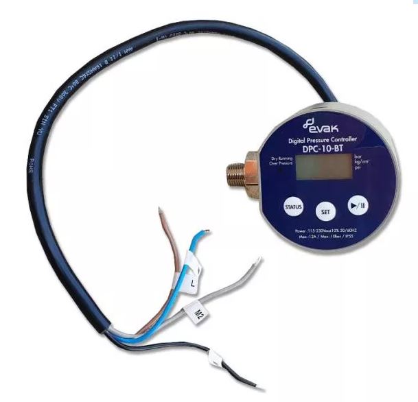 Digitální tlakový spínač DPC 10 BLUE TOOTH, kabel 0,5 m