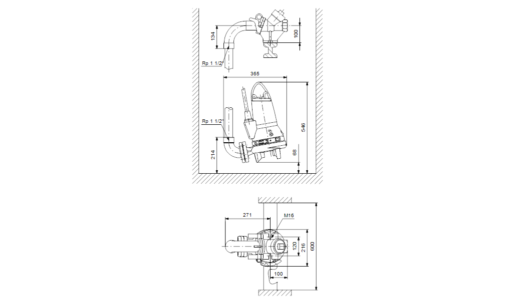 Grundfos SEG.40.12.E.2.50B AUTOADAPT 400V (96878510) Obrázek