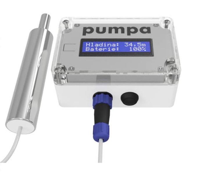 Levně Hladinoměr PUMPA SW1 Rozsah měření: 0-100m