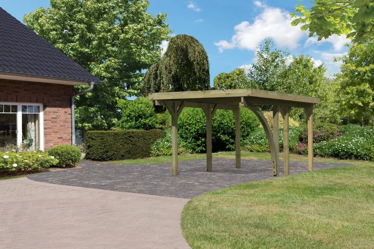 Levně Carport KARIBU CLASSIC 1B 62093 LG3297