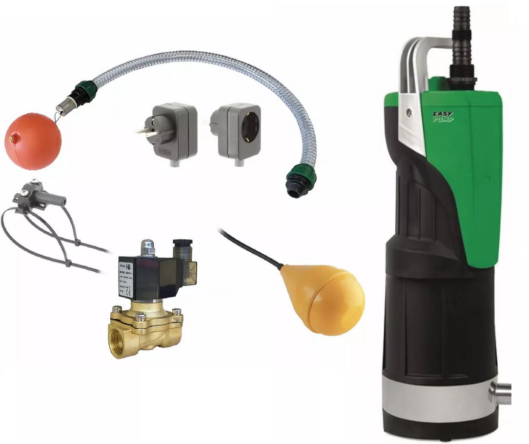 RainTronic II, sestava pro dopouštění nádrží