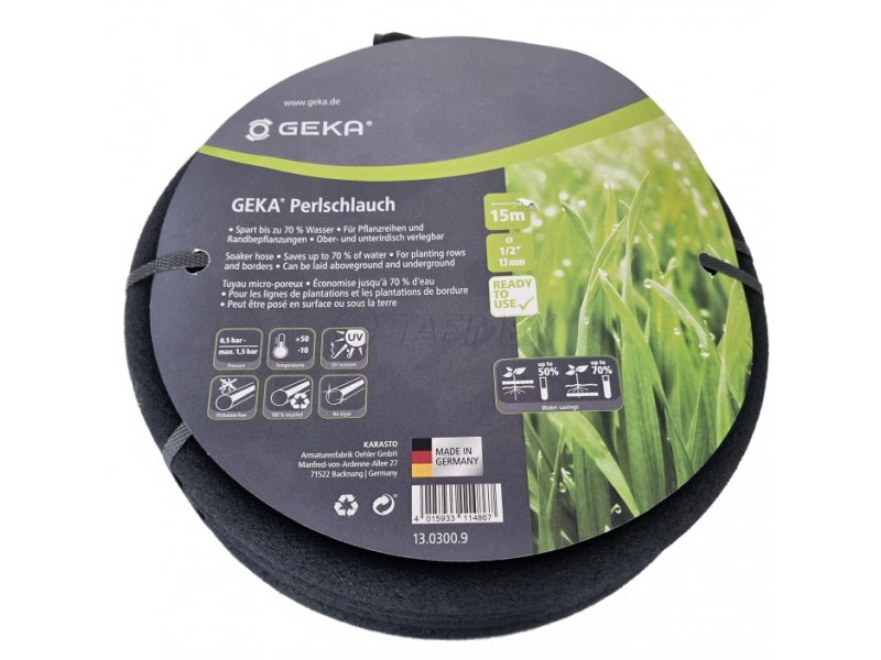 Průsaková hadice GEKA, 15 m