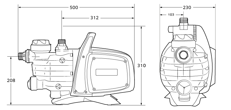 EASY PUMP Čerpadlo EASY JET 1100 Obrázek