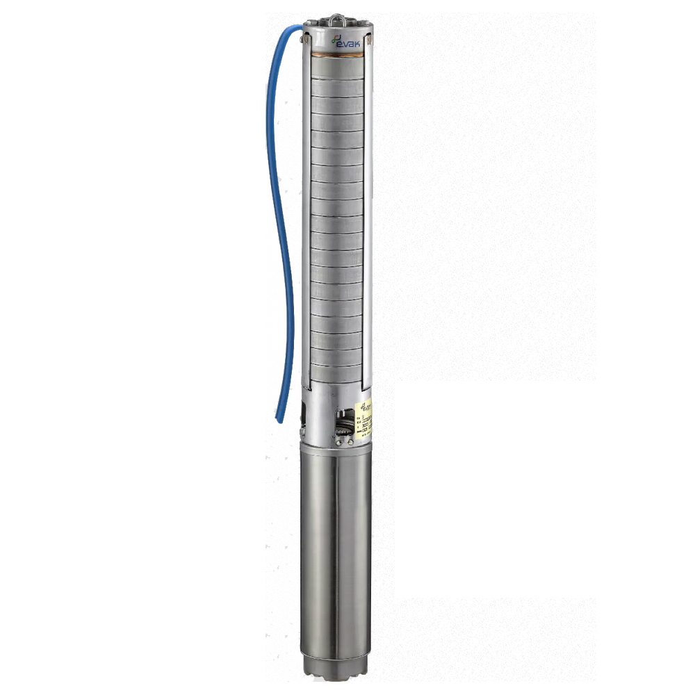 Ponorné čerpadlo EVAK V4S-1M42, 400V, 1.1kW, 2m kabelu