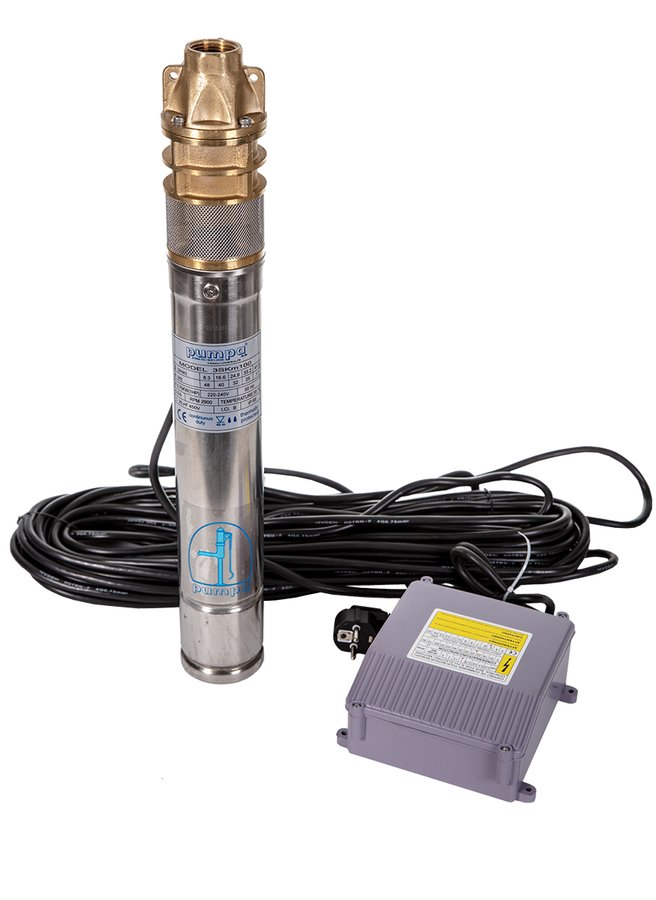 PUMPA BLUE LINE 3 SKM 100 230 V 25 m kabel ZB00001039 Spouštěcí skříňka a vypínač