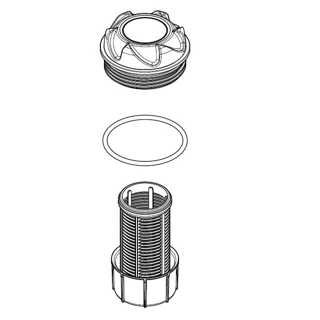 Levně EASY PUMP EASYPUMP Vložka filtru se zátkou (sada)