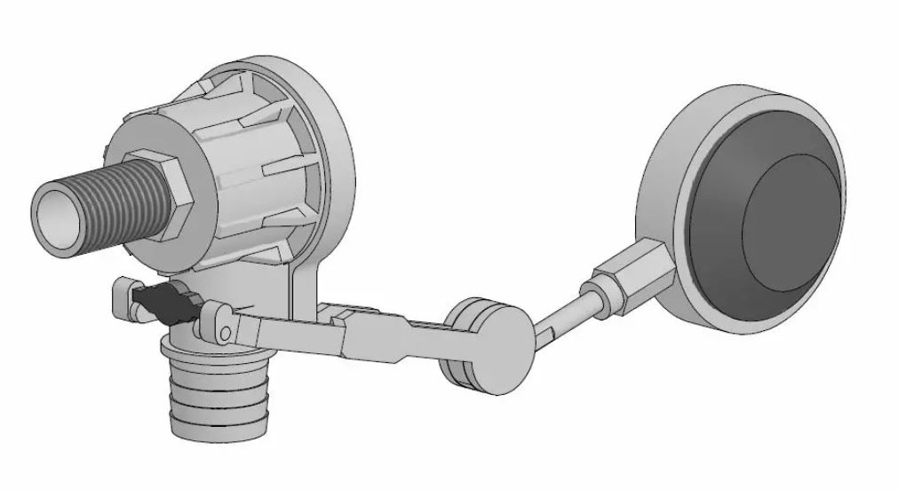Plovákový ventil pro hlídání hladiny v nádrži závit: 5/4" s funkcí "QUICKSTOP"