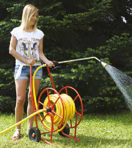 Pojízdný naviják hadic Profi AG415 Obrázek