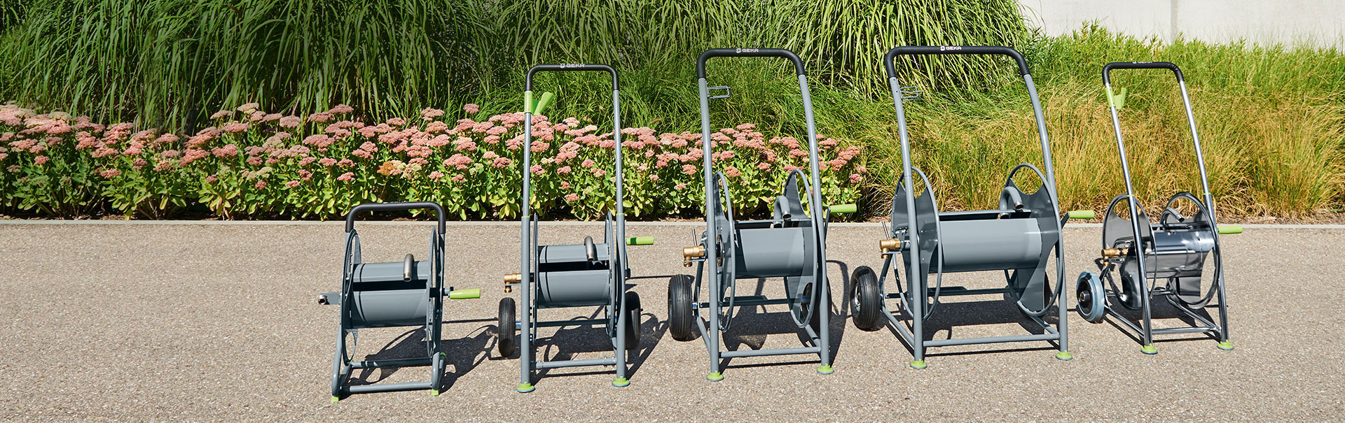 Pojízdný naviják hadic celokovový P80 (42.8503.9) Obrázek