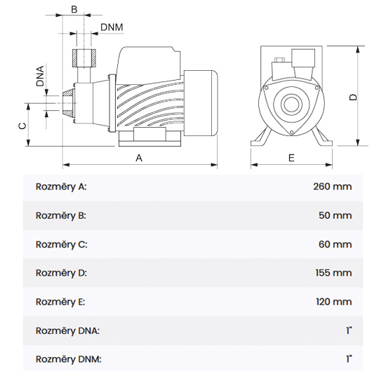 Čerpadlo AQUACUP MOUSE Q 60 230V Obrázek
