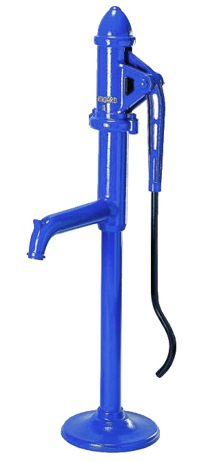Kovoplast Standart II ručná pumpa Barva: Modrá