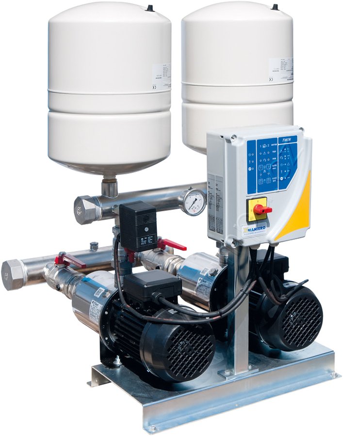 Automatická tlaková stanice ATS PUMPA 3 EH s tlakovými spínači Varianta: 3 EH 15/4 TS
