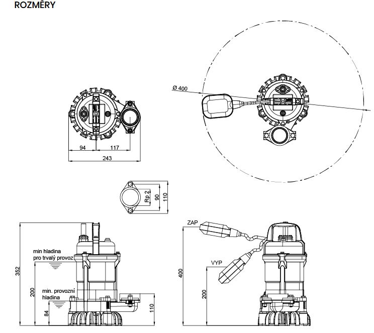 EVAK PUMPS 50EUS-5.05 S Obrázek