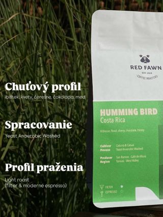 💥NOVINKA: HUMMING BIRD - Costa Rica💥 👉🏻Novinka z oblasti Tarrazú v Kostarike, kde vysoká nadmorská výška, vulkanická pôda...