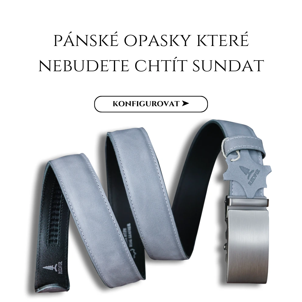 Pánské opasky, které nebudete chtít sundat
