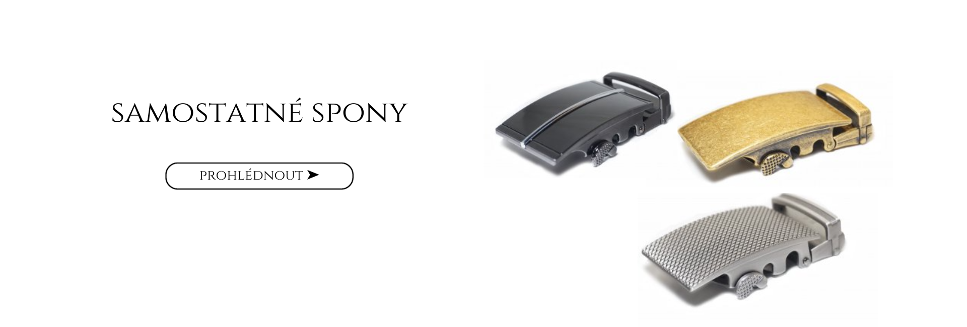 Spony samostatne