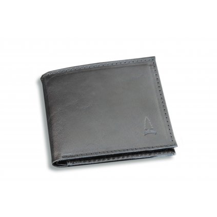 černá kožená pánská peněženka Noir REDFIR 1