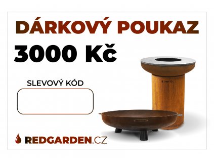 DARKOVÝ POUKAZ REDGARDEN 3000
