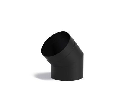 BAS5.3.200 Flue 45° RAL.9005