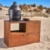 02 Corten ostrovní pult dvirka R