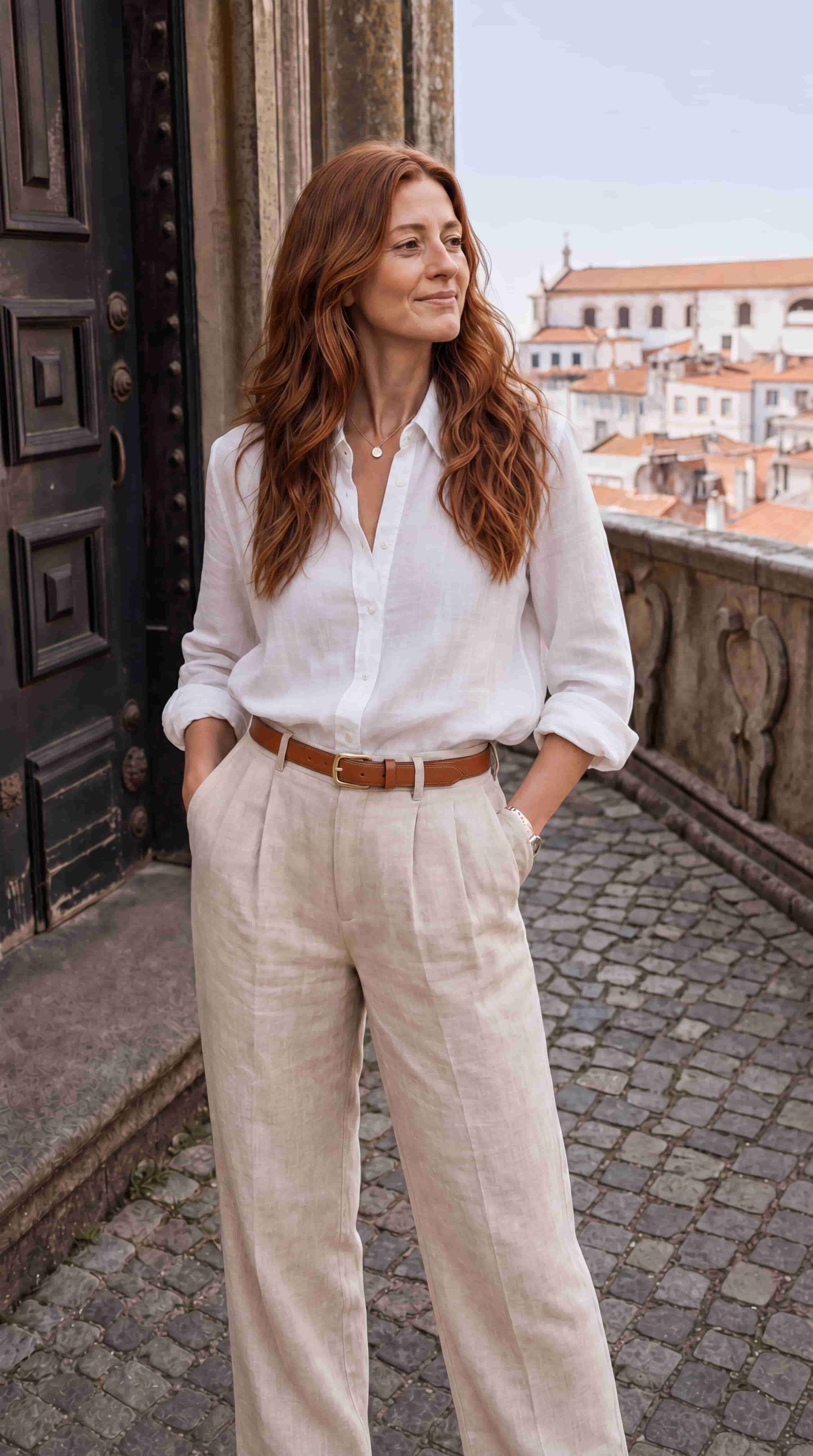 Dámske kožené opasky — kolekcia CLASSIC