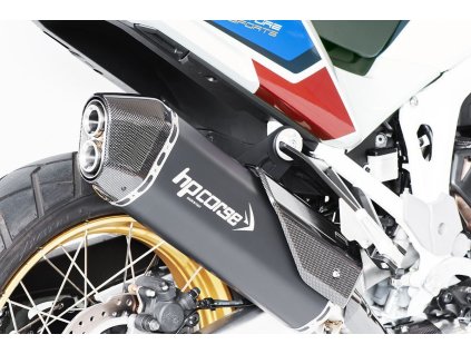 Výfuk HP CORSE SPS CARBON BLACK / Honda CRF 1100L Africa Twin / Adventure Sports / DCT (20-25)