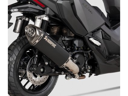 Výfuk AKRAPOVIČ BLACK / Honda FORZA 350 (21-24) / Honda ADV 350 (22-24)