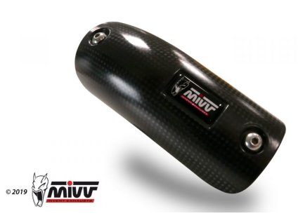 MIVV OVÁL KARBON KRYT SVODU / HONDA TRANSALP 750 (23-26)