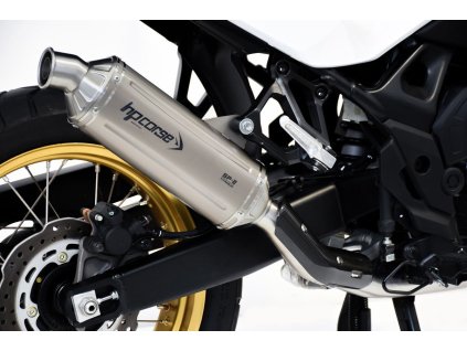 Výfuk HP CORSE SP-2 SHORT TITAN / HONDA TRANSALP 750 (23-26)