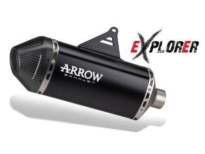 Výfuk ARROW EXPLORER DARK / HONDA TRANSALP 750 (23-26)