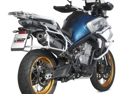 Výfuk MIVV SPEED EDGE INOX NERO / CF MOTO 800 MT - TOURING / SPORT / EXPLORE (22-26)