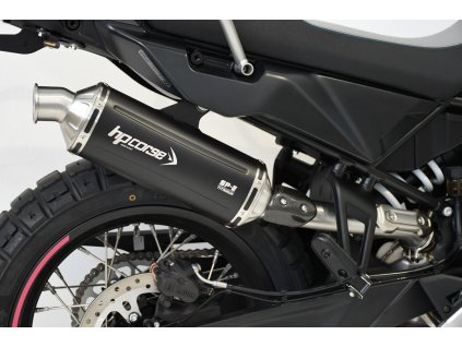 Výfuk HP CORSE SP-2 SHORT BLACK TITANIUM / CF MOTO 800 MT-X (25-26)
