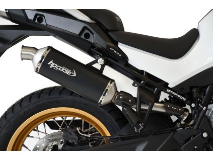Výfuk HP CORSE SP-1 SHORT BLACK TITANIUM / CF MOTO 800 MT - TOURING / SPORT / EXPLORE (22-26)