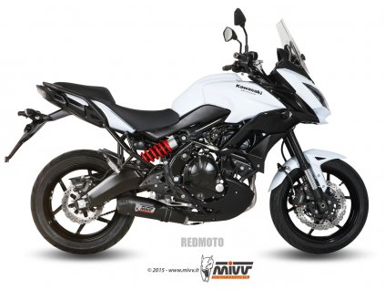 Výfuk MIVV Karbon Ovál / Titan Ovál - Kawasaki Versys 650 (15-21)