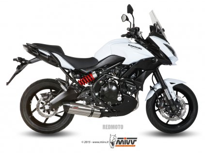 Výfuk MIVV Suono Inox / Suono Black - Kawasaki Versys 650 (15-16)