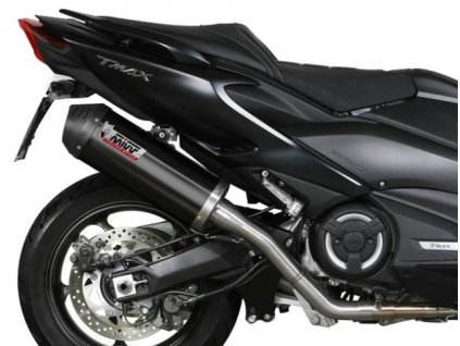 Výfuk MIVV OVÁL INOX NERO COPPA CARBON / Yamaha T-MAX 530 (17-19) / T-MAX 560 (20-21)