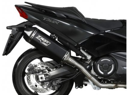 Výfuk MIVV SPEED EDGE INOX BLACK NERO / Yamaha T-MAX 530 (17-19)