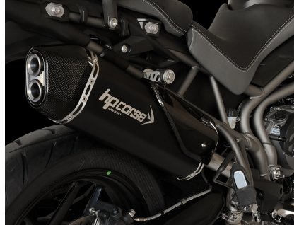 Výfuk HP CORSE SPS CARBON BLACK / Triumph TIGER 800 (18-19)