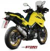 Výfuk MIVV STORM NEREZ OVÁL / Suzuki DL V-STROM 1000 / XT (14-19) / DL V-STROM 1050 / XT (20-24)