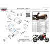 Výfuk MIVV X-M1 INOX NERO / BMW F900R / F900XR (20-26)