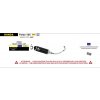 Výfuk ARROW URBAN BLACK DARK / Honda NSS 125 FORZA / ABS (21-24)