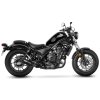 Výfuk LEO VINCE LV-10 FULL BLACK / Honda CMX 300 / 500 REBEL (17-24)