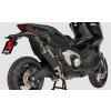 Výfuk AKRAPOVIČ TITÁNIUM BLACK / Honda X-ADV 750 DCT (17-24) / Honda FORZA 750 (21-24)