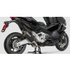 Výfuk AKRAPOVIČ TITÁNIUM BLACK / Honda X-ADV 750 DCT (17-24) / Honda FORZA 750 (21-24)