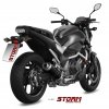 Výfuk MIVV STORM GP BLACK NERO / Honda NC 750 S / X (16-22) / INTEGRA 750 (16-20)