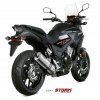 Výfuk MIVV Storm Ovál Inox / Honda CB 500X (17-22)