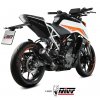 Výfuk MIVV X-M1 BLACK / KTM 125 DUKE (21-23) / KTM 390 DUKE (21-23)