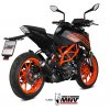 Výfuk MIVV X-M1 BLACK / KTM 125 DUKE (21-23) / KTM 390 DUKE (21-23)