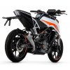 Výfuk ARROW PRO RACE NICHROM / DARK / KTM 125 DUKE (21-23) / KTM 390 DUKE (21-23)