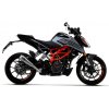 Výfuk ARROW PRO RACE NICHROM / DARK / KTM 125 DUKE (21-23) / KTM 390 DUKE (21-23)